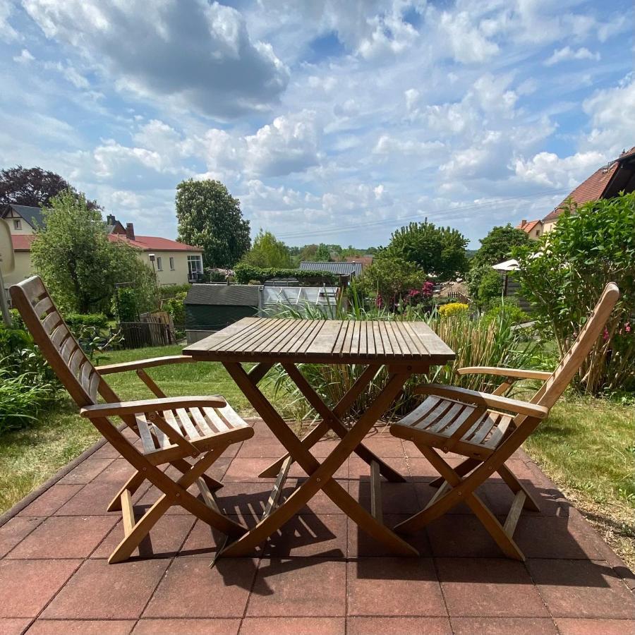 Ferienapartment Casa Heideblick Mit Sonnenterrasse & Garten Radeberg Luaran gambar